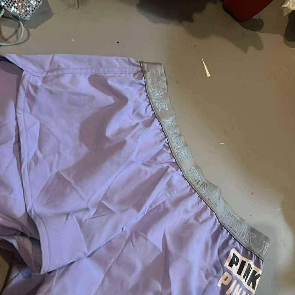 PINK Victoria's Secret Purple Athletic Shorts